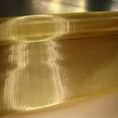 Brass Wire Mesh Close-up